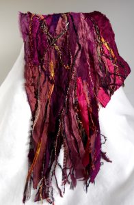 red-collage-scarf